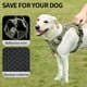thumbnail image 5 of Arnés para perro HEELE antitirones, ajustable, acolchado y reflectante, talla M, 5 of 6