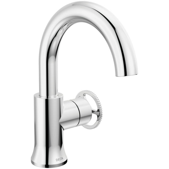 Delta 558Har-Dst Trinsic 1.2 GPM Single Hole Bathroom Faucet - Chrome