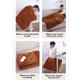 thumbnail image 3 of Ounissouiy Manta eléctrica USB invierno cálido clima frío tiro calefacción chal térmico calentador de piernas portátil hogar lavable usable Suministros térmicos Gris-plata Ounissouiy HA071723-01, 3 of 6