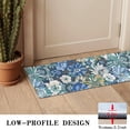 thumbnail image 3 of Pioneer Flower Floral Print Pattern Door Rugs,Washable Non Slip Door Mats Indoor,Decorative Door Mats,Entry Mat Indoor for Entrance,Bedroom,Kitchen,Bathroom,16"x47", 3 of 6