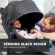 thumbnail image 4 of Baby Jogger Summit X3 Cochecito para correr de 3 ruedas con freno de mano, plegado compacto con una sola mano y suspensión en las cuatro ruedas, negro medianoche, 4 of 5