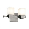 thumbnail image 2 of Hudson Valley Lighting 4442 Milford 2 Light 12" Wide Bathroom Vanity Light - Nickel, 2 of 2