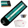 thumbnail image 1 of Juego de cribbage de viaje Dragonfly Escape plegable con bolsa, 1 of 7
