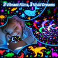 thumbnail image 2 of Decoración de habitación COOLNIGHT Baby Boy con 3 películas de dinosaurios 360° Rot., 2 of 6