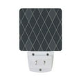 thumbnail image 2 of Carbon Black Block Night Light 2 Pack LED Nightlight Plug into Wall Dusk to Dawn Sensor Soft White, 2 of 7