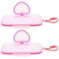 thumbnail image 1 of HINTRMENT 2PCS Refillable Wipes Container for Baby Wet Tissues in Rectangular Shape, 1 of 6