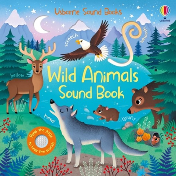 Pre-Owned Sound Books Wild Animals Sound Book, (Board Book)