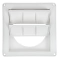 thumbnail image 4 of Évent à Persiennes pour Extérieur, Évent de Sécheuse, Évent d'Air en Plastique, Paroi Externe, Évent d'Air, 4 of 9