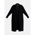 thumbnail image 4 of Terra & Sky Women's Plus Core Duster Cardigan, Size 5X, 4 of 4