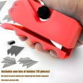 thumbnail image 3 of EXLEAF 2026 New Cardboard Cutter for Cat Scratchers with 10Pcs Blade,3D Printed Cardboard Cutter Kids Diy Cat Scratchers Cardboard Strip Tool Machine for Cat Lover, 3 of 7