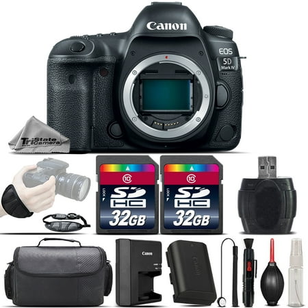 Canon EOS 5D Mark IV DSLR 30.4MP Full-Frame CMOS Sensor Camera - 64GB Kit