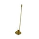 thumbnail image 4 of Candelas montadas en la pared Artesanías de hierro Decoración Rústica Candilla Stick soporte Ornamento de pared para sala de estar Fiesta de chimenea 1x Golden, 4 of 8