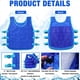 thumbnail image 2 of 6 Chalecos de Refrigeración con 144 Bolsas de Hielo Ajustables para Hombres y Mujeres en Clima Cálido para Trabajar, Correr, Pescar y Montar en Bicicleta., 2 of 7