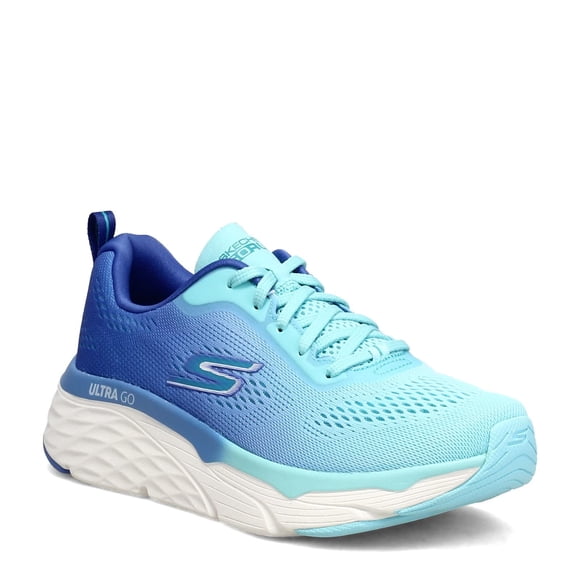 Zapatillas de correr Skechers Max Cushioning Elite para mujer, color azul 9