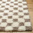 thumbnail image 5 of Livabliss Area Rugs for Living Room, 7x9 Urban Shag Modern Brown Rug, Bedroom Dining Room Home Decor Stain Resistant Carpet (6'7" x 9'6"), 5 of 5