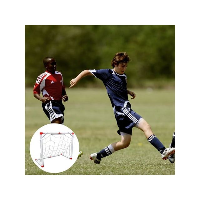 Training Sports Practical Soccer Equipment Kids Soccer Net Football Gate Soccer Goals Set for Backyard