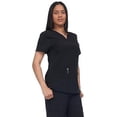thumbnail image 5 of Scrub Top for Women Stretch Material Princess Seam Lightweight Medical Uniform Shirt, 5 of 6