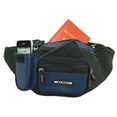 thumbnail image 5 of Unisex Nylon Fanny Pack Waist Bag with Cell Phone Pouch 92-0101 (C), 5 of 9