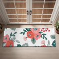thumbnail image 2 of Pioneer Flower Floral Print Pattern Door Rugs,Washable Non Slip Door Mats Indoor,Decorative Door Mats,Entry Mat Indoor for Entrance,Bedroom,Kitchen,Bathroom,16"x47", 2 of 6