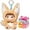One Box Random, variant on Wakuku Fox&Rabbit Series Plush Blind Box, 6.7'' WAKUKU Fox&Bunny Series Plush Doll Mystery Toys, Kawaii Stuffed Soft Anime Figure Wakuku Blind Box Plushies Christmas Birthday Gift for Girls