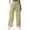 *1-Green, variant on Women's Y2K Drawstring Cargo Parachute Pants,Ladies Wide Leg Streetwear Trousers,Womens Hip Hop Pants with Adjustable Pockets,Black,Size L