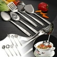thumbnail image 4 of Kitchen Utensil Set Including Durable Soup Spoon and Extended Heavy Duty Frying Spatula for Home Cooking, 4 of 4