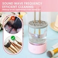 thumbnail image 3 of CHUANK Brushes Cleaner Machine Kit Portable High Efficient Electric Makeup Brush Cleaner Set Fast Working Makeup Brush Cleaning Tool Kit for Women Using, 3 of 10