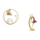 thumbnail image 5 of Escultura De Bailarina De Ballet Con Forma De Bola De Cristal, Figura De Metal, Adorno De Escritorio, Estatua, Soporte De Resina, Arte De Bailarina, Regalo Para Amiga, Decoración Del Hogar, 5 of 8