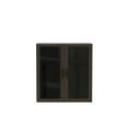 thumbnail image 3 of Safco Mirella™ Glass Door Display Cabinet Southern Tobacco, 3 of 3
