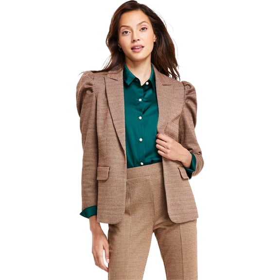 CeCe Womens Classic Blazer Jacket, Multicoloured, X-Small