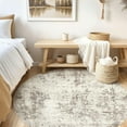 thumbnail image 2 of x Area Rug Living Room Rugs - Washable Neutral Modern Abstract Soft Thin Large Rug Indoor Floor No Slip Rug Carpet for Bedroom Under Dining Table Home Office Decor -, 2 of 9