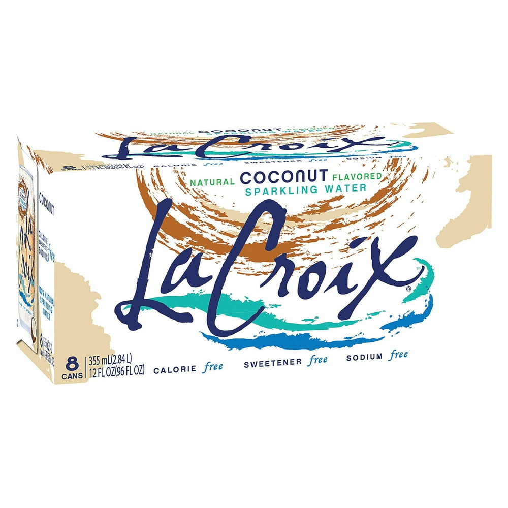 Lacroix Sparkling Water Coconut Case Of 3 12 Fl Oz.