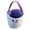Purple, variant on Easter Decorations Easter Basket Holiday Rabbit Bunny Printed Canvas Gift Carry Candy Bag Home Textile Storage