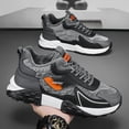 thumbnail image 3 of Men's Insulated High Top Winter Boots Warm Fleece Lined Outdoor Sneaker Boots Anti Slip for Daily Walking, 3 of 3