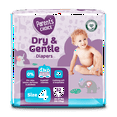 Parent's Choice Dry & Gentle Diapers (Choose Your Size & Count