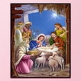thumbnail image 3 of Wdftyju Punto de cruz completo Natividad 11CT Estampado DIY Kits de bordado Costura impresa Wdftyju 5tm7vn6ky4eu7zv1, 3 of 9