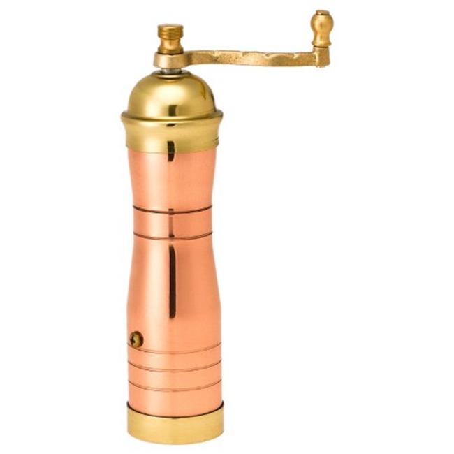Pepper Mill Imports 313 Athena 8 Inch Copper And Brass Pepper Mill