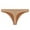 Beige, variant on successthop Womens Panties Low Rise Coverage Thongs Comfortable Breathable Stretch Solid Plus Size Underwear