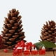 thumbnail image 3 of Juego de 10 mini trenes decorativos de madera para mesa, ideal para festivales, fiestas y decoración de árboles, 3 of 7