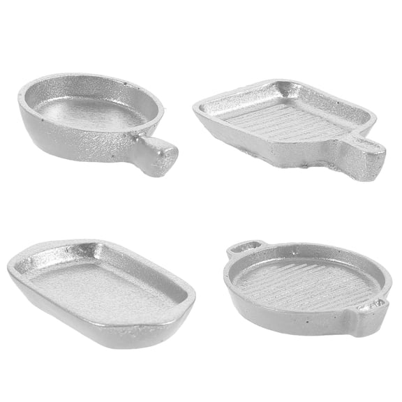 UPOUART 12-Piece Miniature Cooking Set with Kitchen Accessories for Dollhouse and Miniature Home Decoration