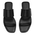 thumbnail image 2 of Sandalias Vestir Playa Planas Dos Correas Cómodas para Mujeres, 2 of 9