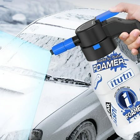 LAMIRO Electric Car Foam Sprayer 15L Handheld Foamer Rechargeable Battery Powered