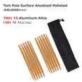 thumbnail image 3 of Ensemble de Réparation de Poteaux de Tente, Poteaux Télescopiques en Aluminium, Accessoires de Remplacement Réglables pour Tente Camping Randonnée, 3 of 5