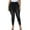 Black-777, variant on Gocolloa Womens Plus Size Skinny Jeans High Waisted Stretchy Classic Ankle Jean Dark Blue 14W