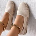 thumbnail image 2 of Sngxgn Women's Ballet Flats for Women Slip On Dress Shoes(Beige,42), 2 of 7