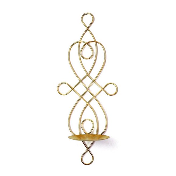 Elegant Wall Candle Sconces Holders Swirling Hanging Wall Mounted Decorative Candle Holder For Home Wall Candlestick Holder Centerpiece Holder Holder Candle with Holders Candle Holder Stand