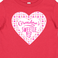 thumbnail image 4 of Inktastic Grandma's Sweetie Pie with Pink Hearts Boys or Girls Baby T-Shirt, 4 of 5