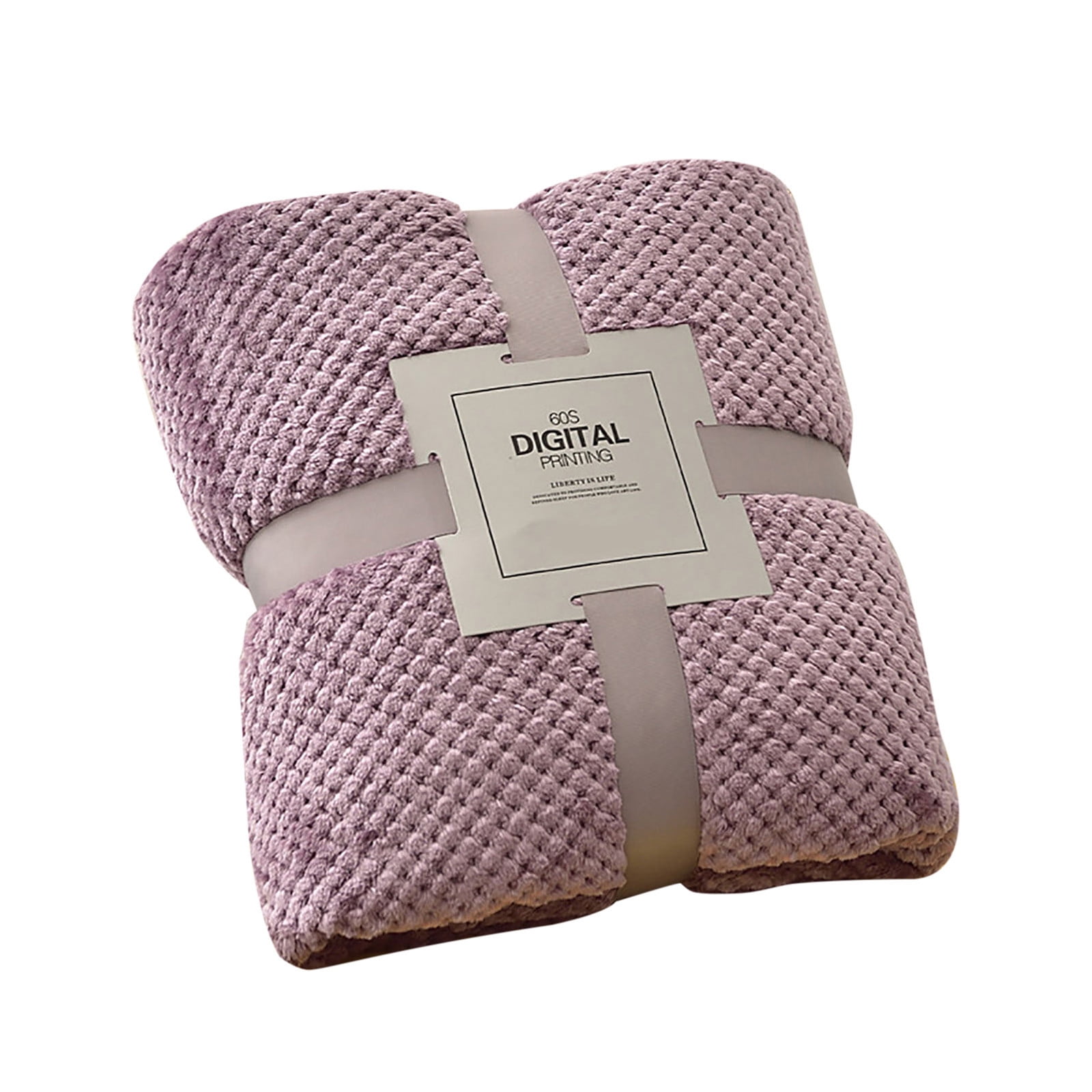 Randolph The New Coral Fleece Blanket Flannel Solid Color Office Lunch Break Blanket 100 150cm Walmart Com