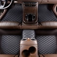 thumbnail image 2 of 5pcs Waterproof Leather Car Floor Mats - Universal Full Set Auto Rugs For Interior, 2 of 5
