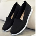 thumbnail image 4 of Tao Tao Women's Comfortable Shallow Cloth Shoes Soft Sole Breathable Casual Shoes Black 39, 4 of 5